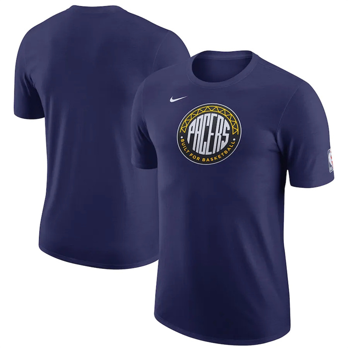 Men's Indiana Pacers Navy 2022/23 City Edition Essential Warmup T-Shirt